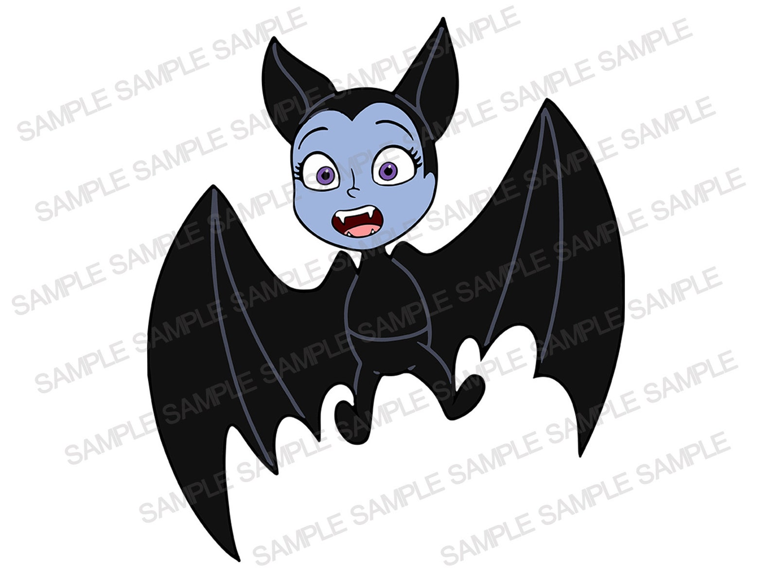 Vampirina SVG File Vampirina Clipart Vampirina Silhouette - Etsy