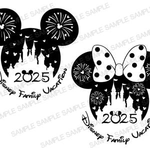 2025 Familienausflug SVG, Familienurlaub SVG, Schloss SVG, Schloss Feuerwerk SVG, Layered SVG, Schnittdateien, T-Shirt svg png, Shirt svg File,