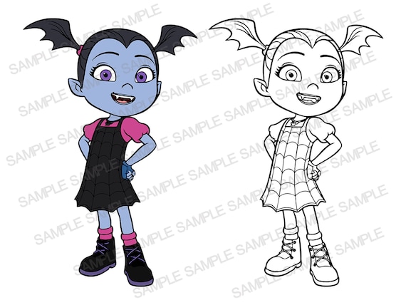Free Free 329 Disney Junior Vampirina Svg SVG PNG EPS DXF File