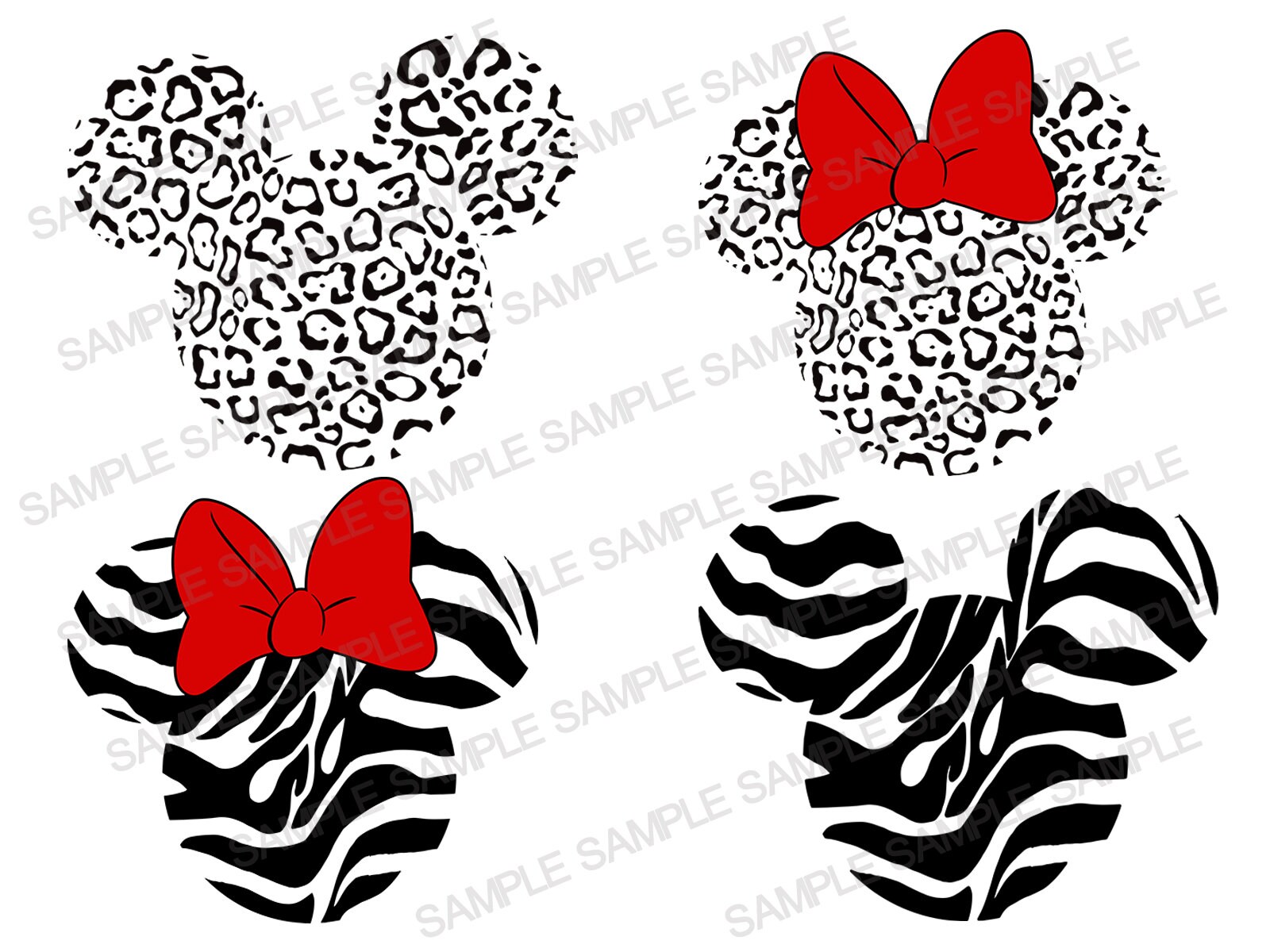 cricut leopard iron on