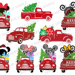 Christmas Truck SVG,  Truck SVG, Cricut svg, Shirt Svg File, Layered SVG, Cut fileы