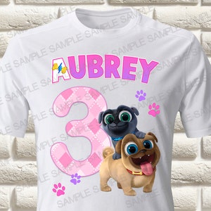 Puppy Dog Pals Iron On Transfer Puppy Dog Pals Birthday Girl Iron On Transfer Puppy Dog Pals Birthday Shirt Iron On Transfer Puppy Dog Shirt
