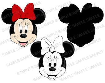 Head SVG File, Cricut Cut Files, Bundle SVG, Layered svg