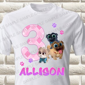 Puppy Dog Pals Iron On Transfer Puppy Dog Pals Birthday Girl Iron On Transfer Puppy Dog Pals Birthday Shirt Iron On Transfer Puppy Dog Shirt