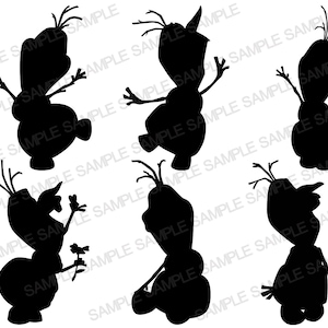 オラフ SVG、アナと雪の女王 SVG、オラフ SVG ファイル、オラフ クリップアート、オラフ シルエット、オラフ カット ファイル、オラフ Cricut、オラフ PNG ファイル、オラフ PDF ファイル