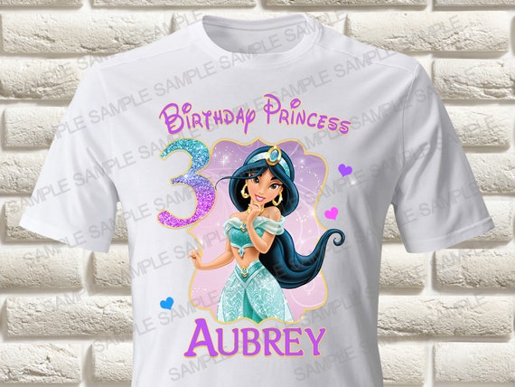 Transfer Jasmine Birthday Girl Iron 