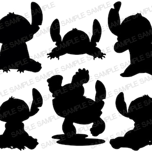 Lilo and Stitch SVG Lilo SVG Stitch SVG File Lilo and Stitch Clipart Lilo and Stitch Silhouette Lilo Clipart Lilo Silhouette