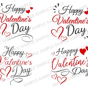 Feliz día de San Valentín SVG, San Valentín SVG, Feliz día de San Valentín SVG, Archivos SVG de San Valentín para Cricut, Archivos SVG de camiseta de San Valentín