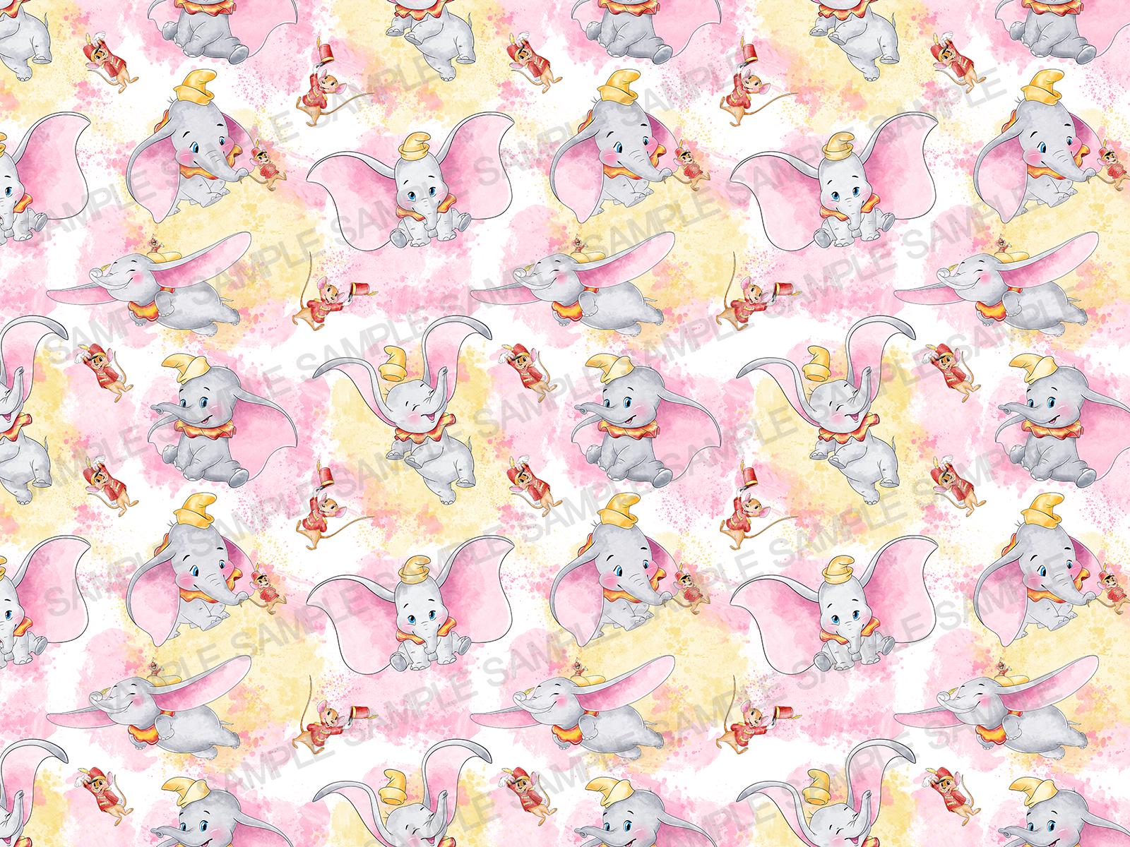 Dumbo Seamless Pattern Dumbo Pattern Dumbo Digital Pattern Dumbo ...