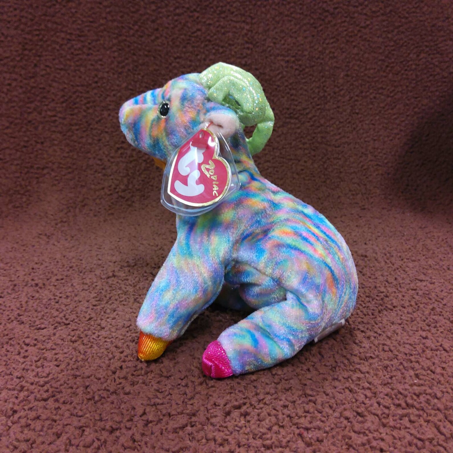 TY Beanie Baby Goat from the Zodiac Collection. Etsy