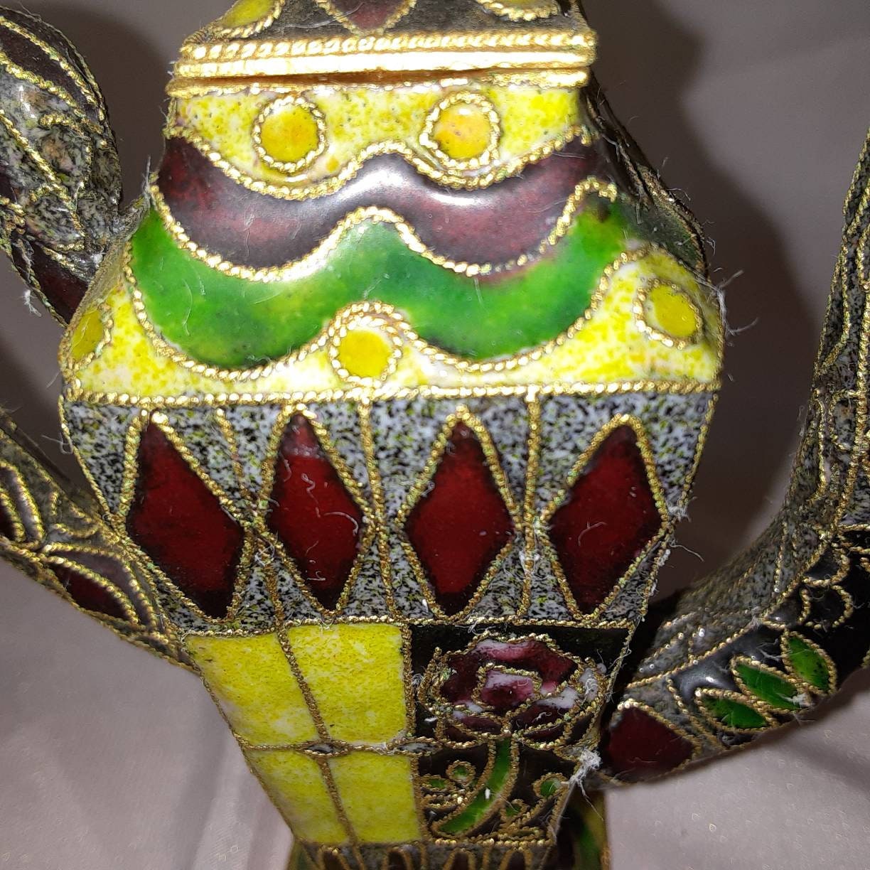 Cloisonné Teapot. Small Size and Comes With the Lid. Etsy