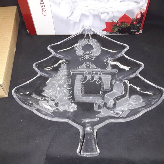 MIKASA Holiday Classics Christmas Tree Platter. Etsy