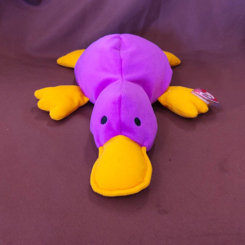 TY PILLOW PALS paddles the Platypus. New Never Etsy