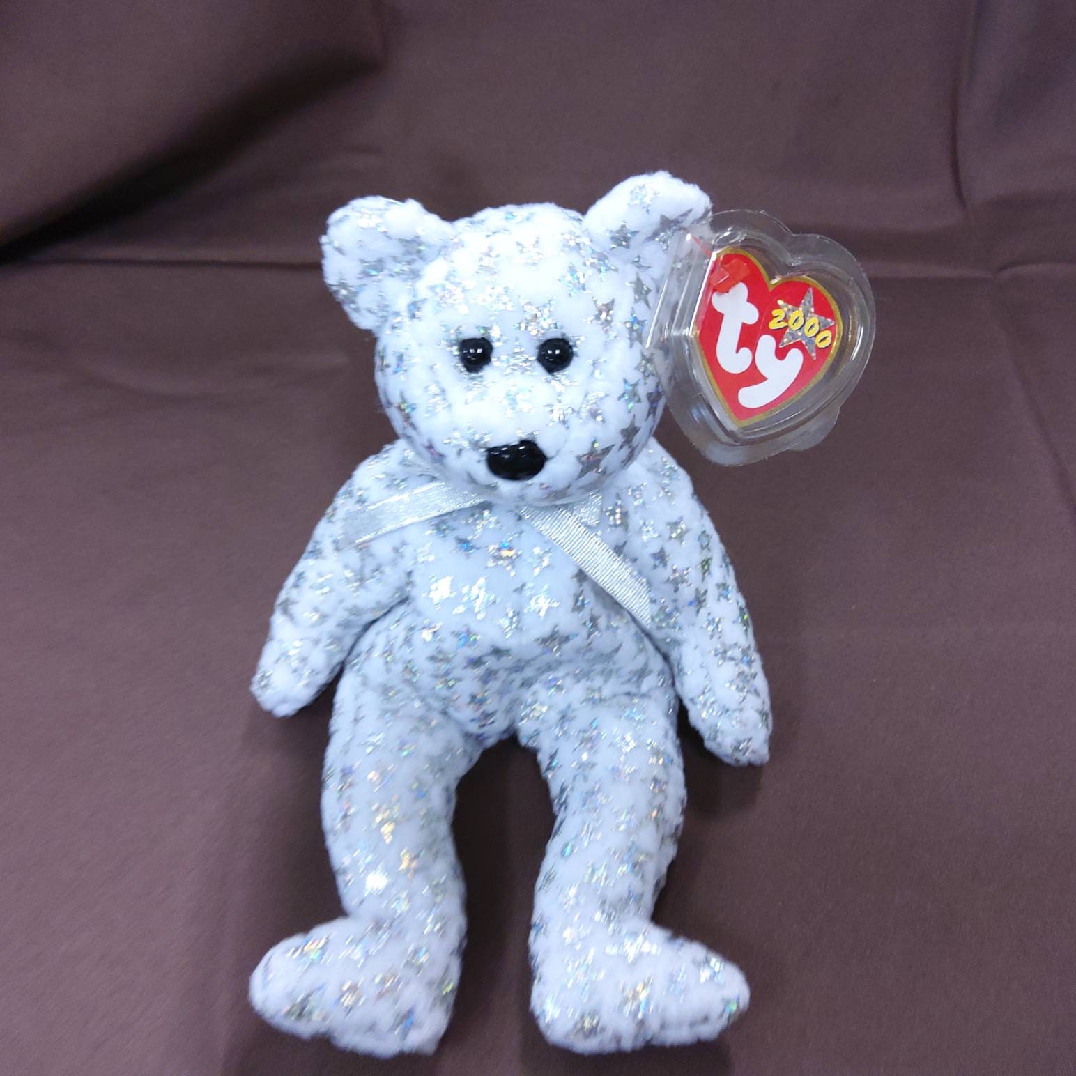 TY Beanie Baby the Beginning Bear. New Never Played With. Stored