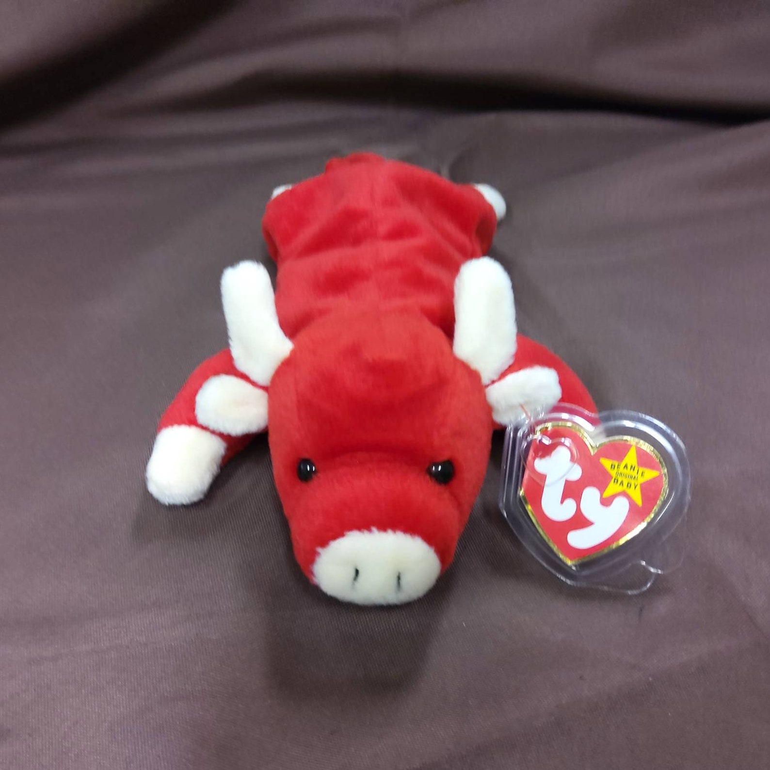TY Beanie Baby snort the Red Bull. New Never Etsy