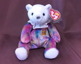 TY Beanie Baby may the Birthday Bear. New Never - Etsy
