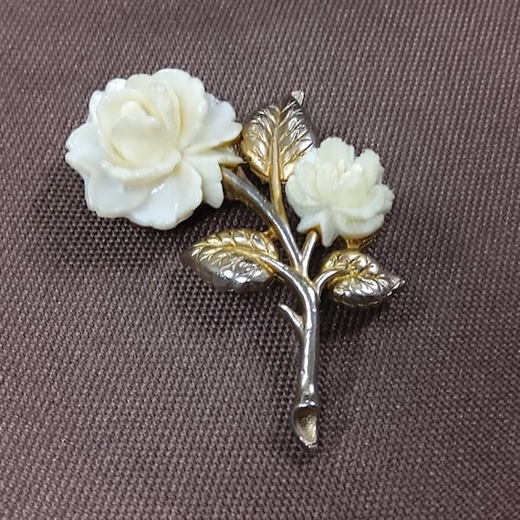 Ivory brooch sale