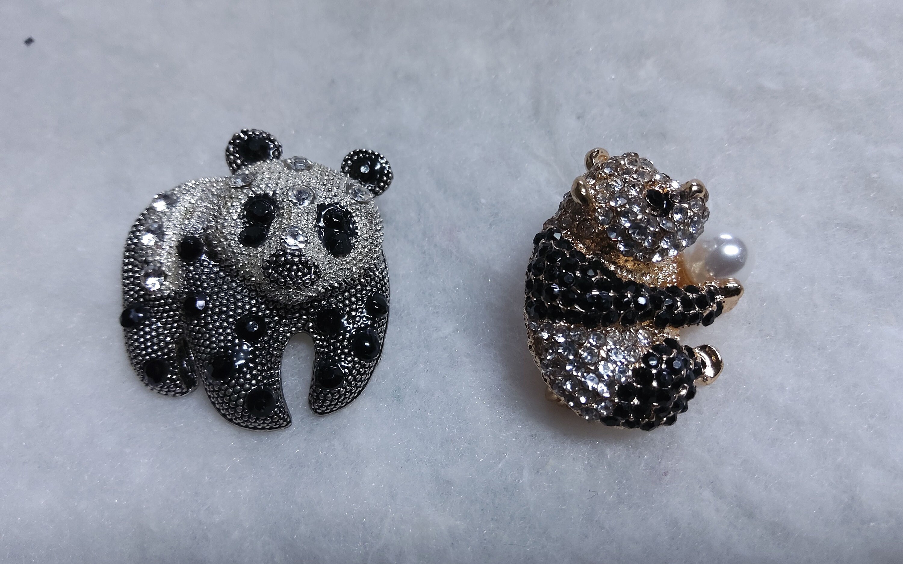 Silver Bear Brooch - Etsy