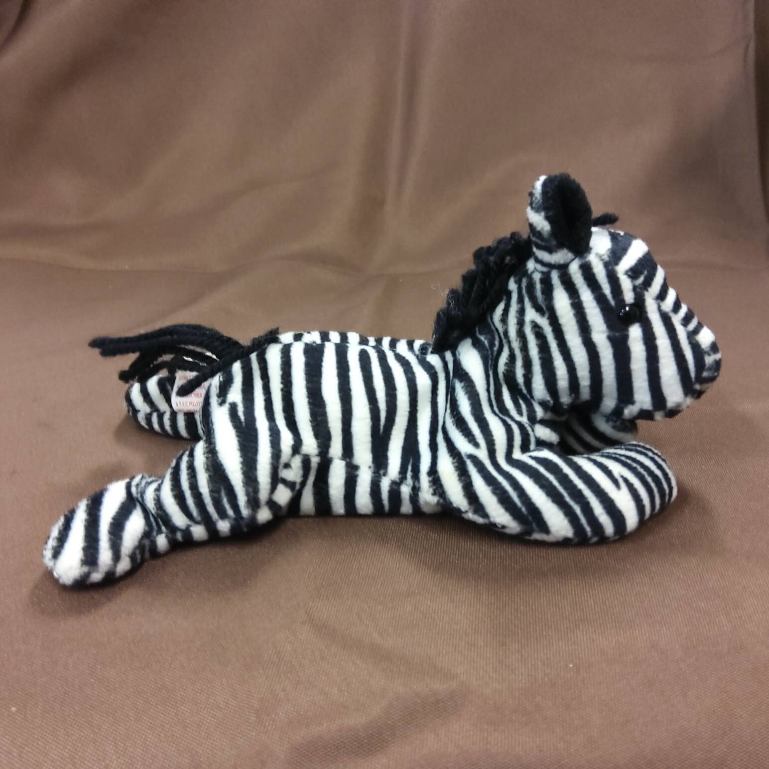 TY Beanie Baby ziggy the Zebra. New Never Played - Etsy UK