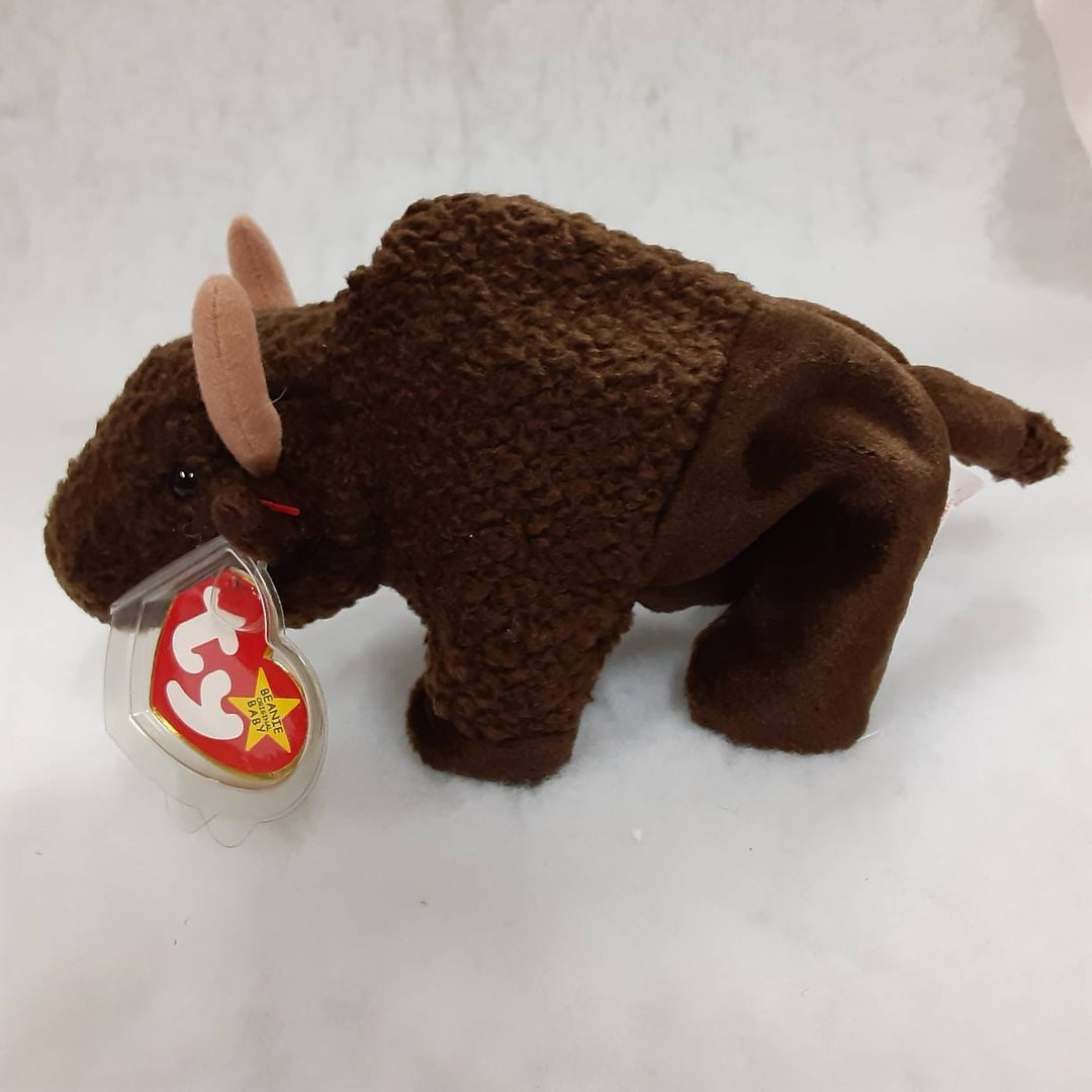 TY Beanie Baby roam the Buffalo. New, Never Played With. Stored in a