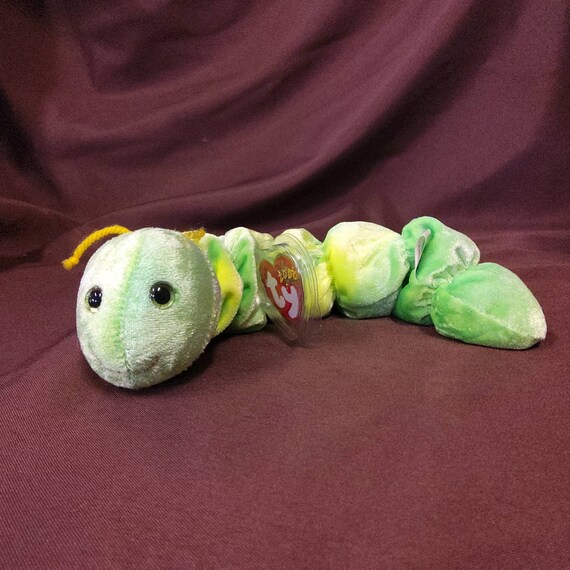 TY Beanie Baby squirmy the Worm. New Never Played With. Stored in