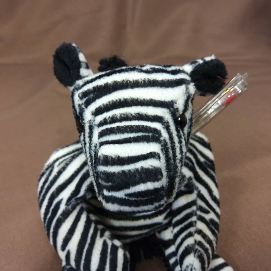 TY Beanie Baby ziggy the Zebra. New Never Played Etsy UK