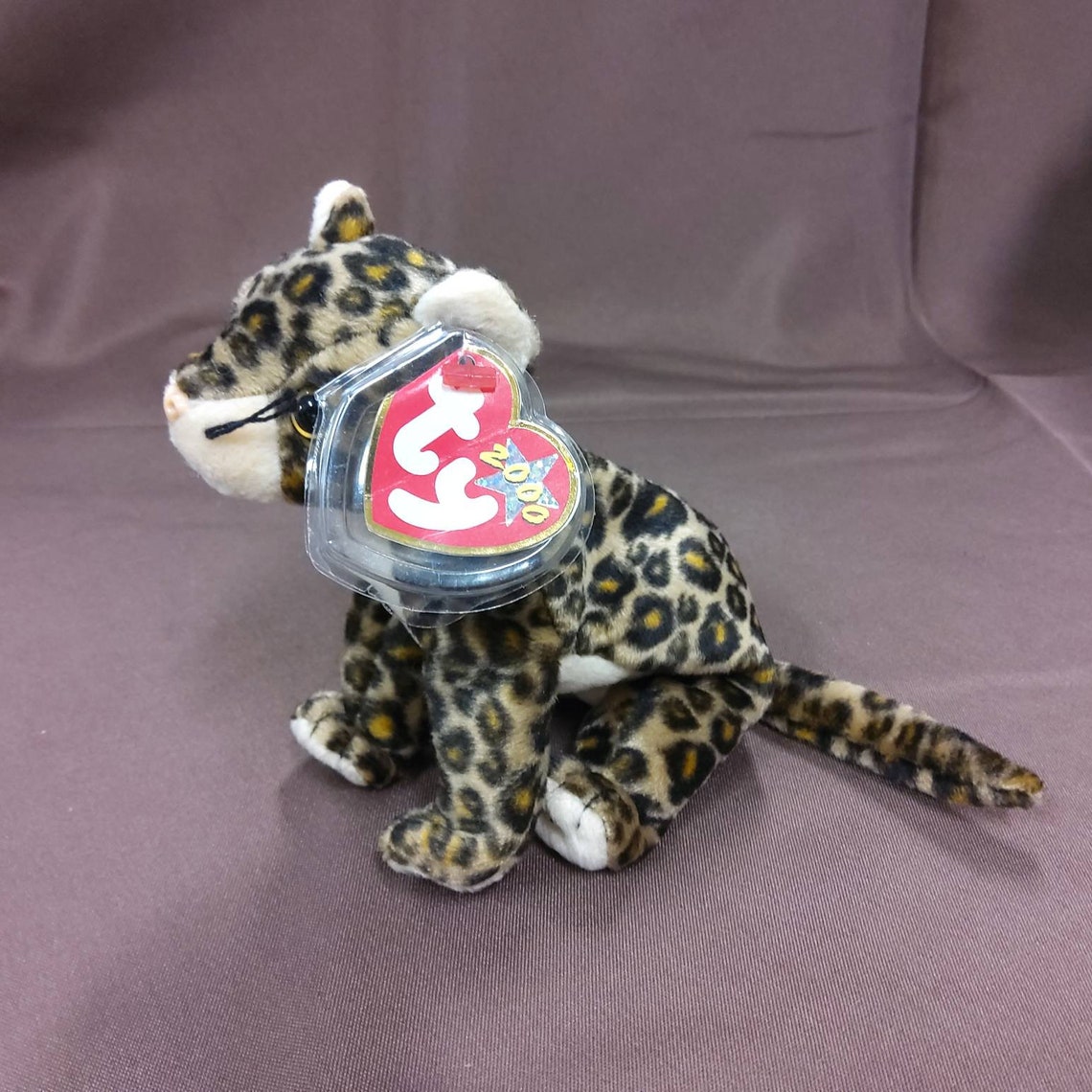 TY Beanie Baby sneaky the Leopard. New Never Etsy UK