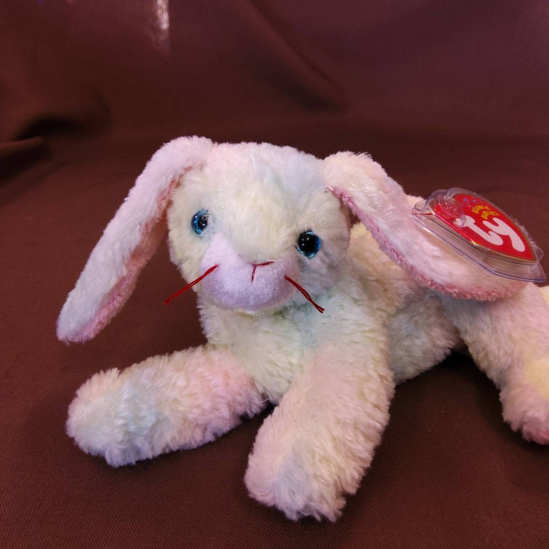 TY Beanie Baby cottonball the Bunny. New, Never Played With. Stored