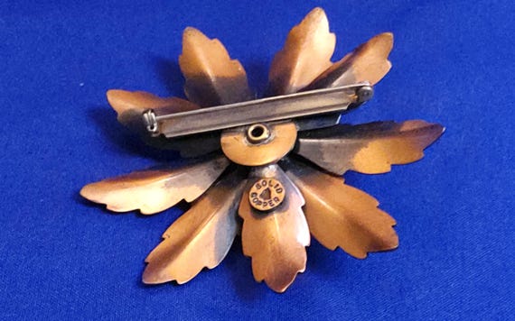 SOLID COPPER Jewelry Set Includes Brooch, Bracele… - image 8