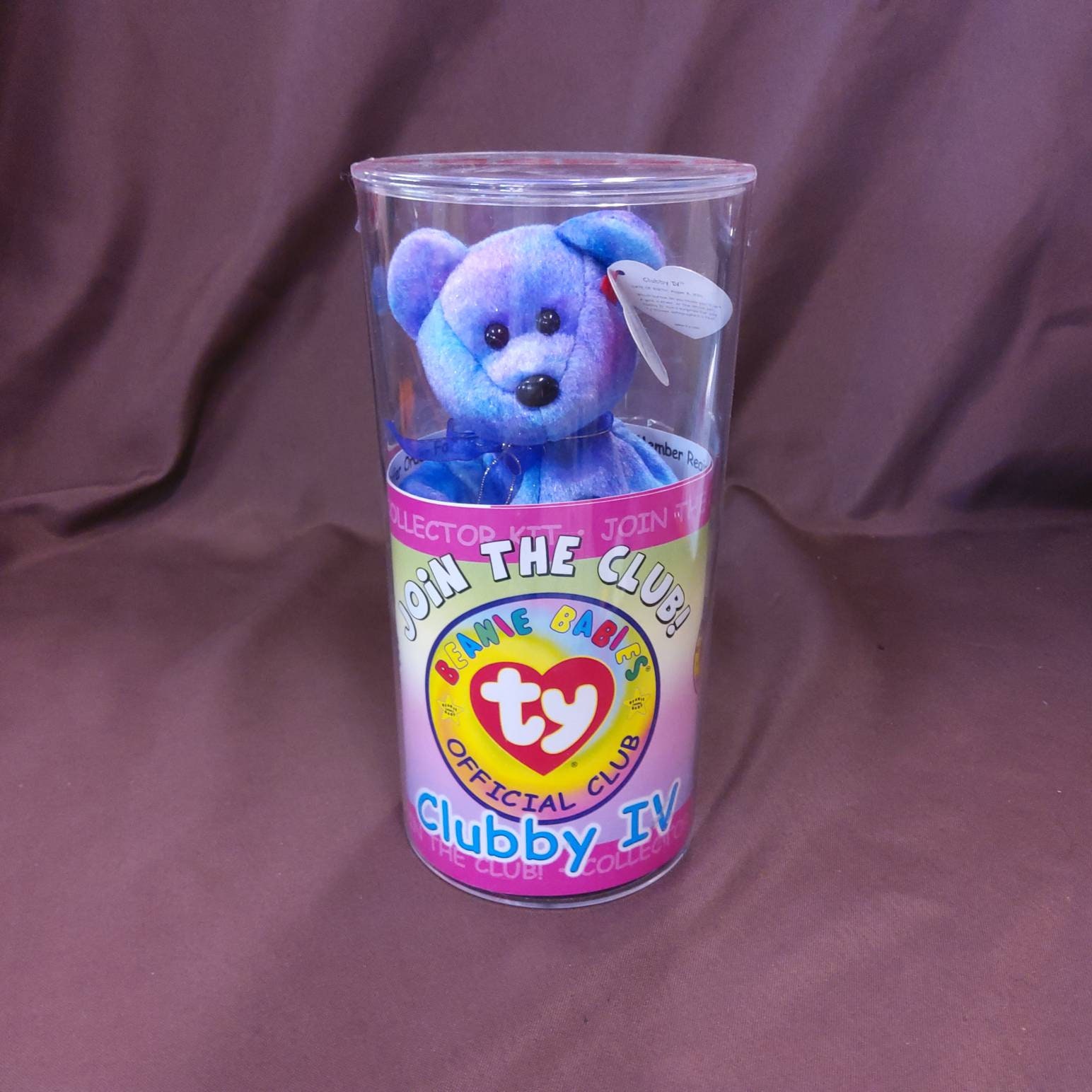TY Beanie Baby clubby Iv That s NEW in the Original Sealed