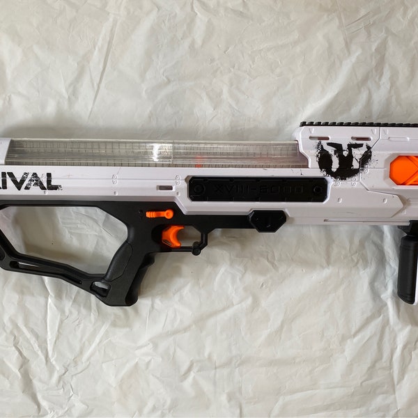 Heavily Modded Nerf Rival Hades XVIII-6000 14KG 140 FPS Ultimate Rival Blaster