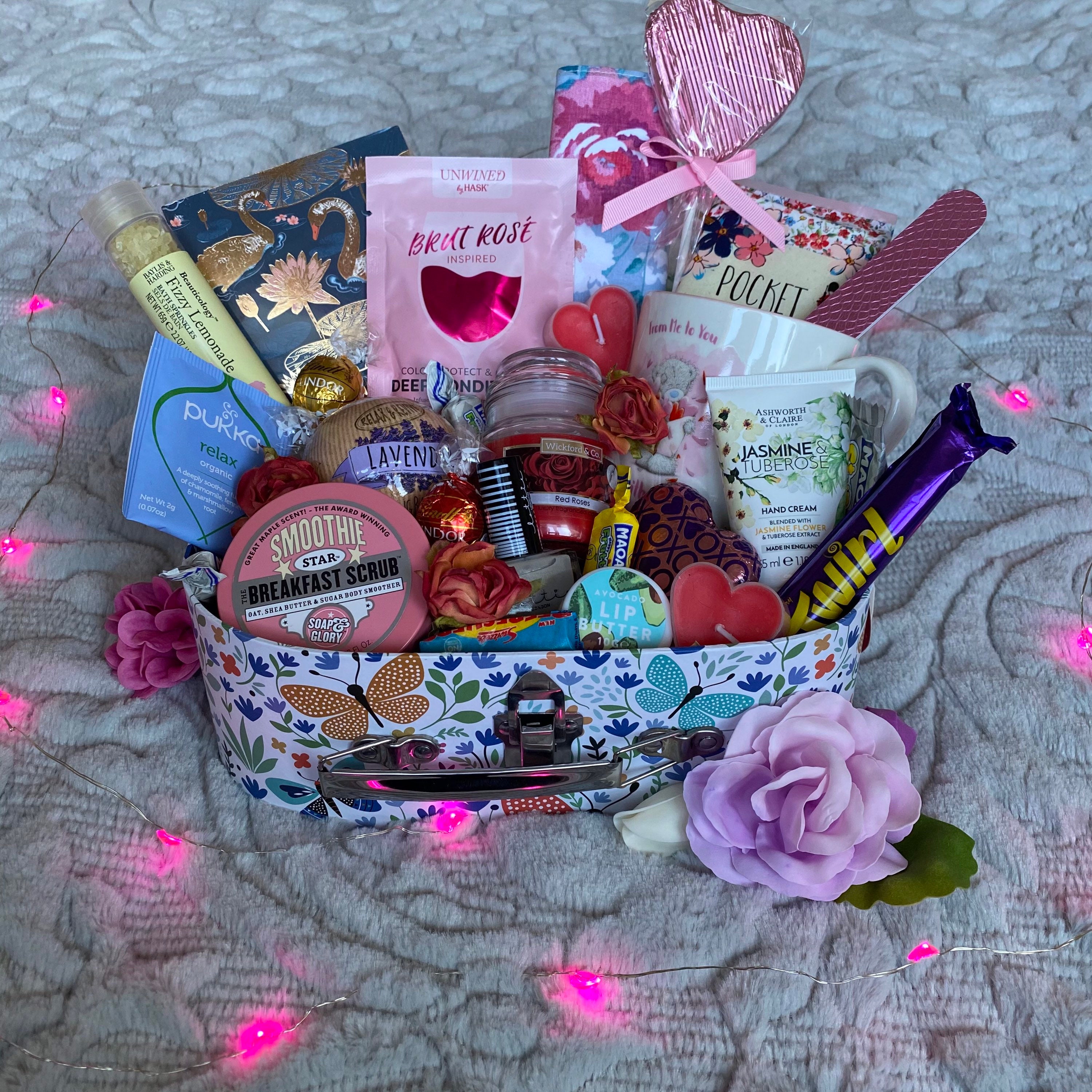 DELUXE Love Hamper Box Gift Box Selfcare Hamper Happy Etsy UK