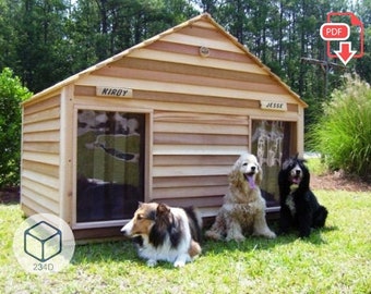 big outdoor dog house