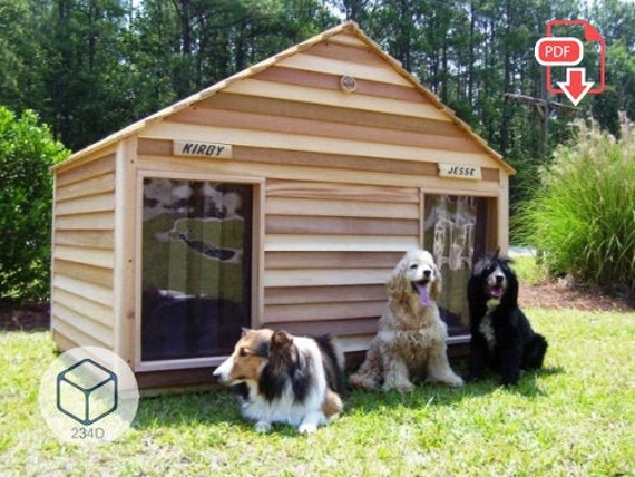 diy outdoor dog house