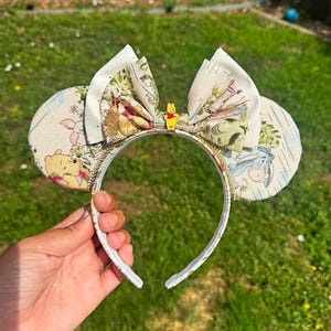 Vintage Pooh Minnie Ears, Pooh Disney Ears, Pooh Bear, Winnie the Pooh, Minnie Ears, Mickey Ears, Kids, Minnie Mouse Ears, Piglet, Tigger