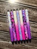 Glitter Pens | Inkjoy Glitter Pen | Refillable Gel Pen | Planner Accessories | Nurse Pen | Beach Pen | Leopard Pen | Teacher Pens 