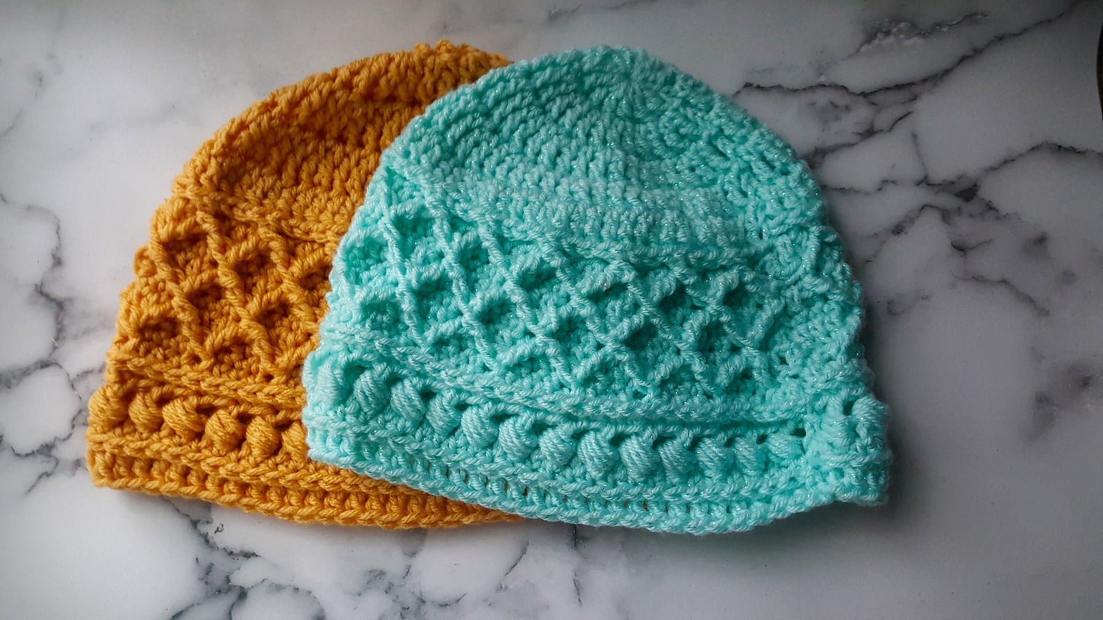 Crochet Diamond Waffle Stitch Beanie Hat Pattern Pdf File Download Etsy