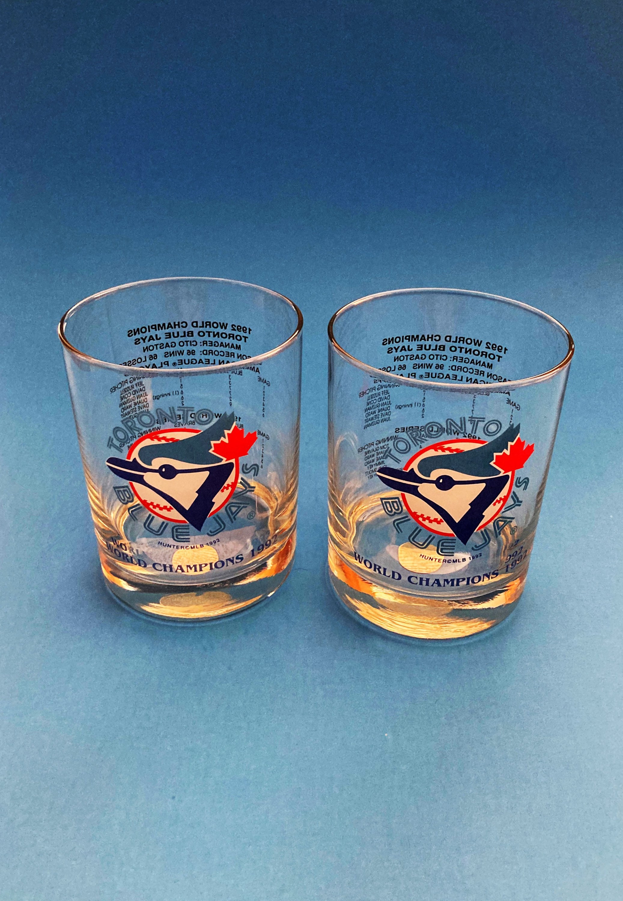 MLB Toronto Blue Jays Oak Whiskey Box Gift Set