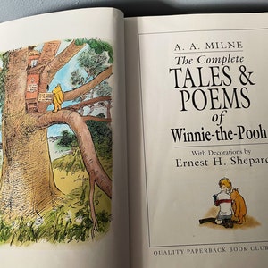 A A Milne 1996 The Complete Tales Poems Of Winnie The Pooh Book Etsy a-a-milne-1996-the-complete-tales-poems-of-winnie-the-pooh-book-etsy
