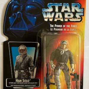 1996 Kenner Star Wars le pouvoir de la force tpotf Han Solo in Carbonite Figure 1996 Kenner Star Wars le pouvoir de la force tpotf Han Solo in Carbonite Figure