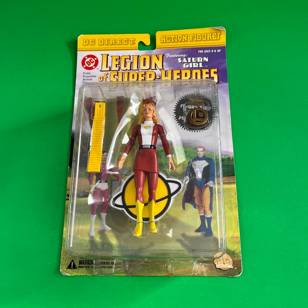 Legion of Superheroes Action Figures Etsy
