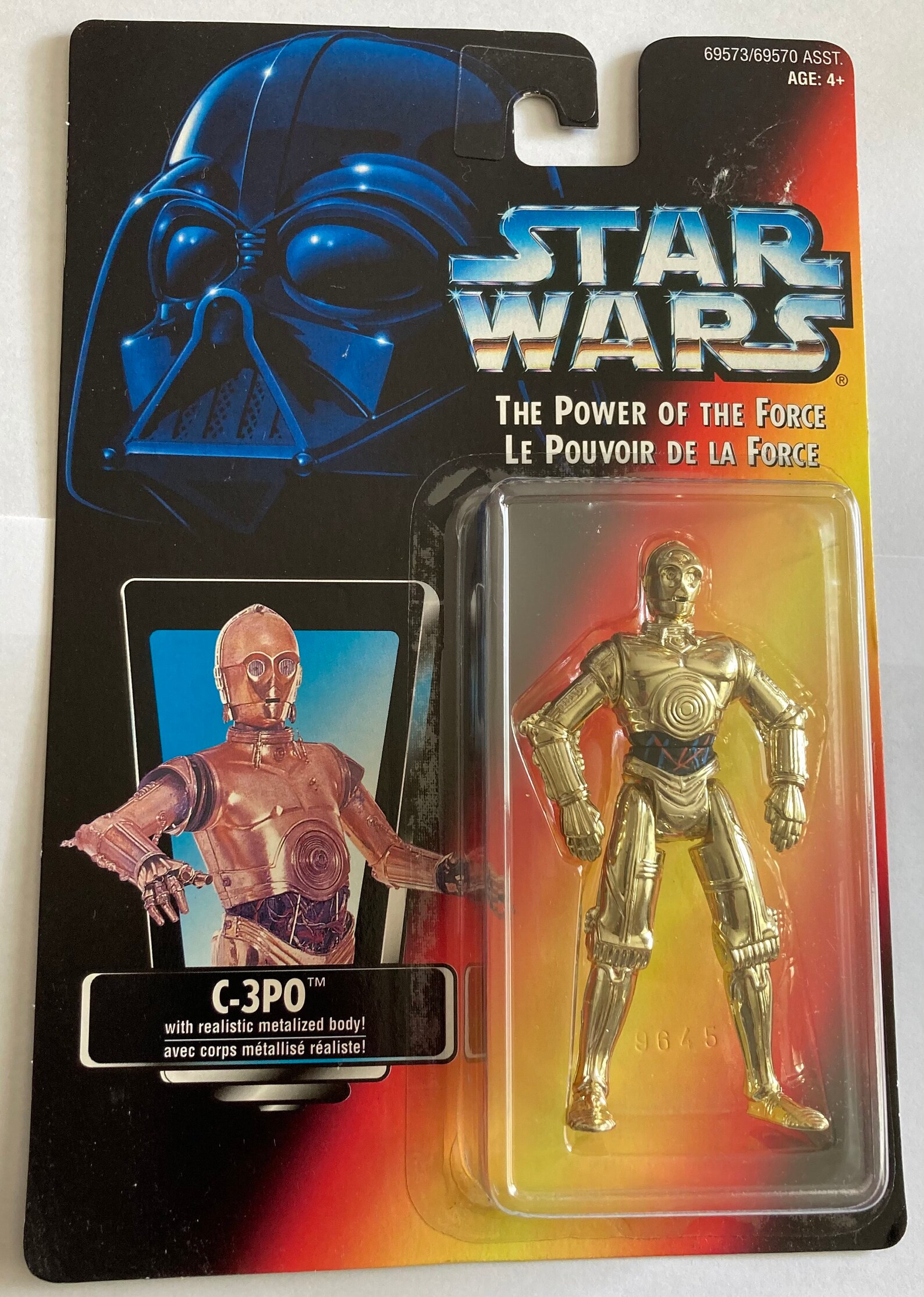 Star Wars Action Figure C3PO Sealed Box 1995 POTF Kenner Etsy