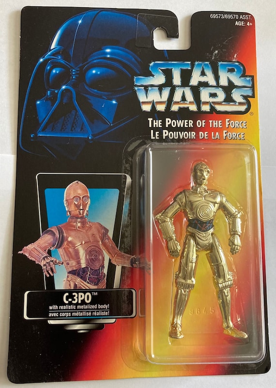 Star Wars Action Figure - C-3PO Sealed Box - 1995 POTF Kenner - Etsy