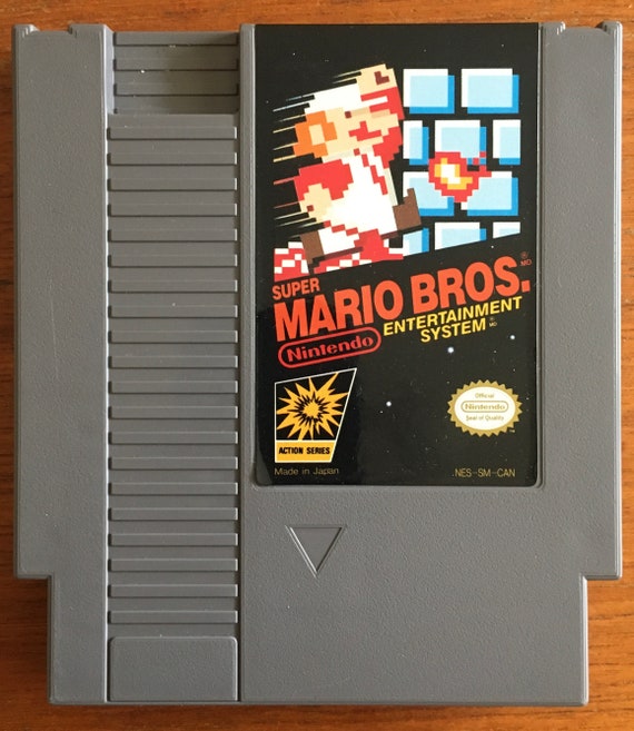 Mario nes cartridge deals