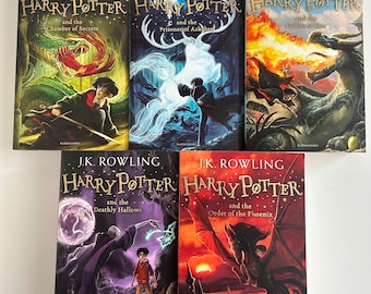 文学・小説 Harry Potter all novels Amazon.com: Complete Collection