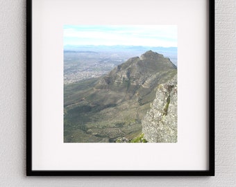 Digital Print Download | Rock Mountains | Home Decor | Wall Art | South Africa