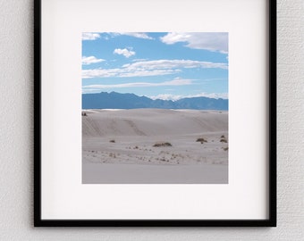 Digital Print Download | White Sands | Home Decor | Wall Art | White Sands, NM