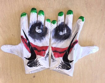 personalized football gloves