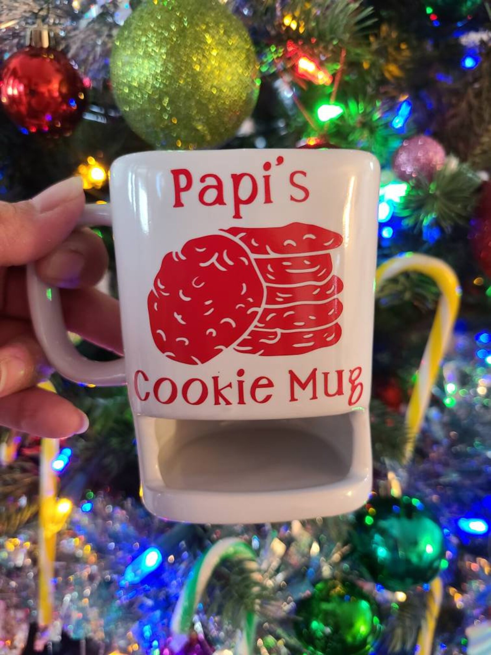 Personalized Cookie Mug Coffee Mug with Cookie Pocket Cookie Etsy