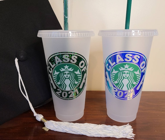 Class of 2021 Personalized Starbucks Cold Drink Tumbler- Starbucks Cold  Drink Cup- Class of 2021- Graduation Gift- Senior Gift - Etsy